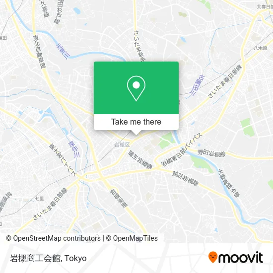岩槻商工会館 map
