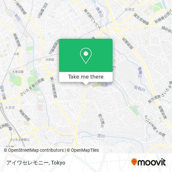 アイワセレモニー map