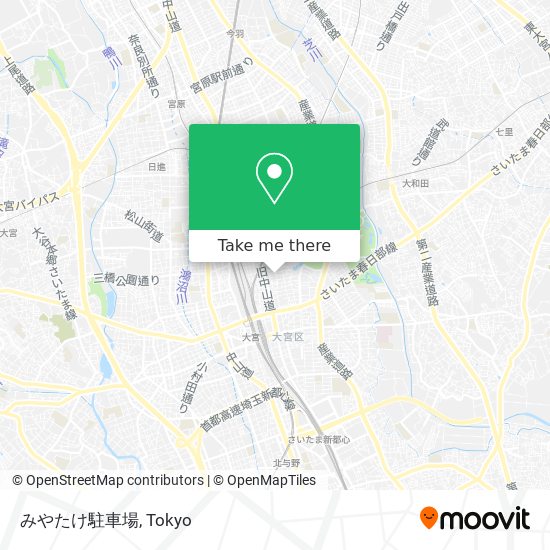 みやたけ駐車場 map