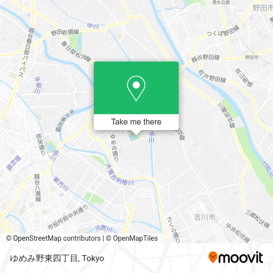 ゆめみ野東四丁目 map