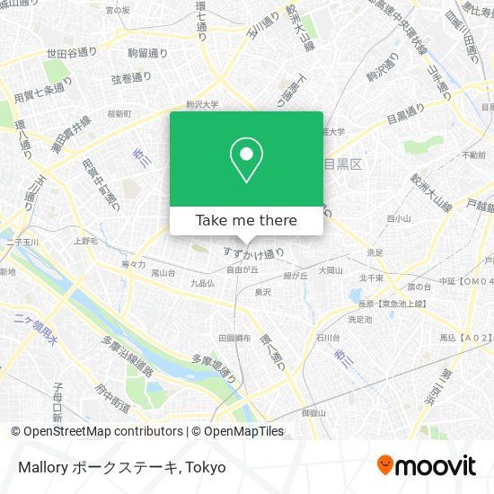 Mallory ポークステーキ map