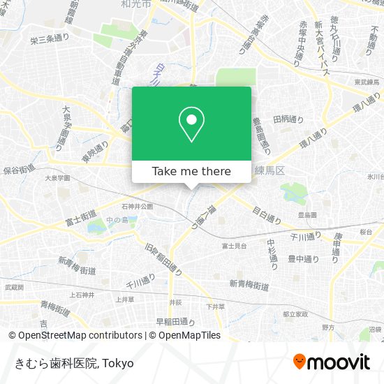 きむら歯科医院 map