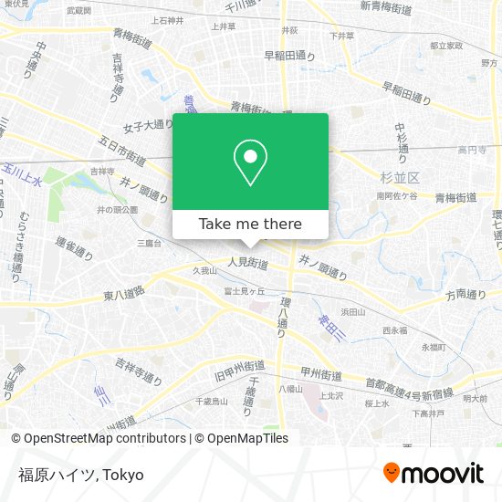 福原ハイツ map