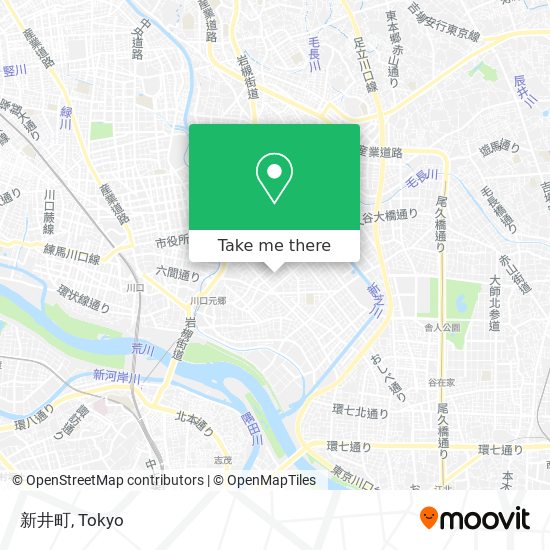 新井町 map