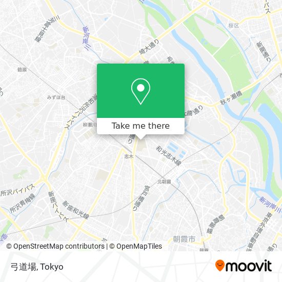 弓道場 map