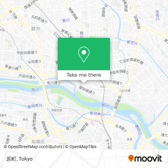 原町 map