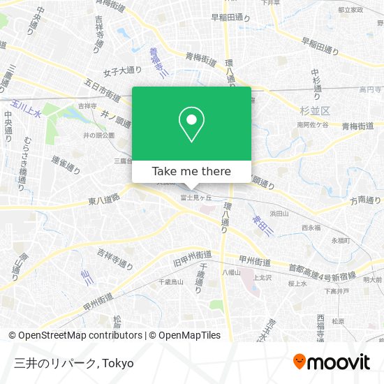 三井のリパーク map