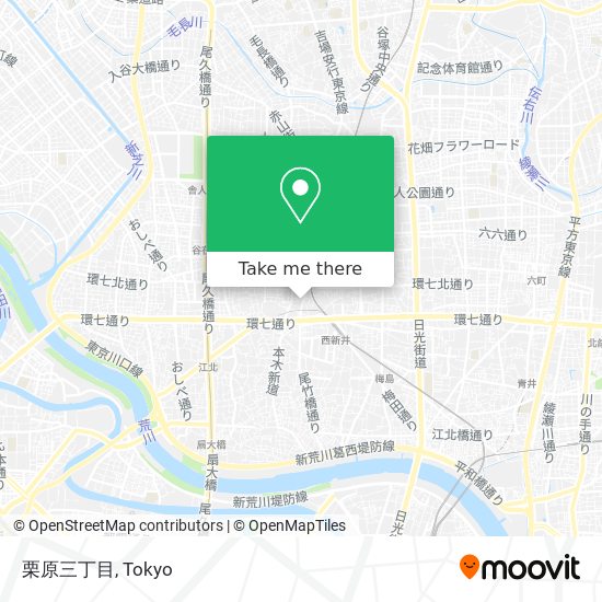 栗原三丁目 map