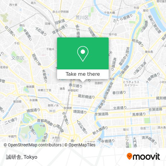 誠研舎 map