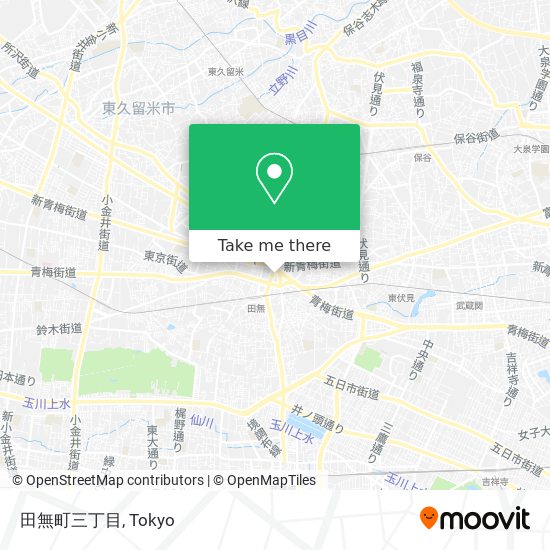 田無町三丁目 map