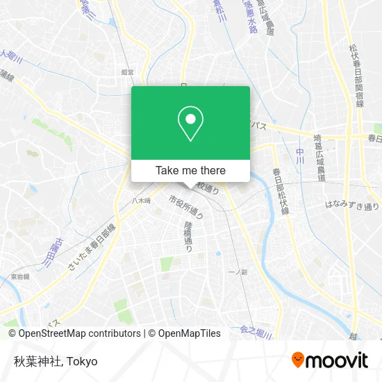 秋葉神社 map