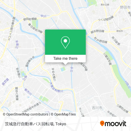 茨城急行自動車バス回転場 map