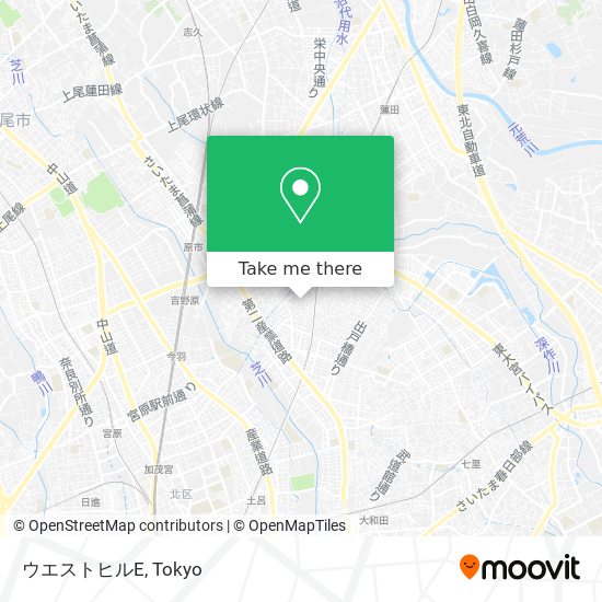 ウエストヒルE map