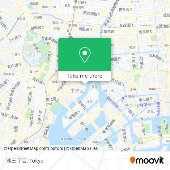 湊三丁目 map