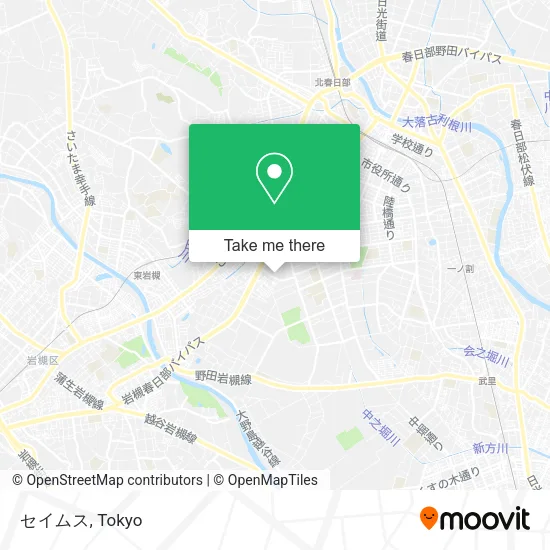 セイムス map