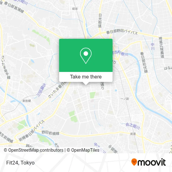 Fit24 map