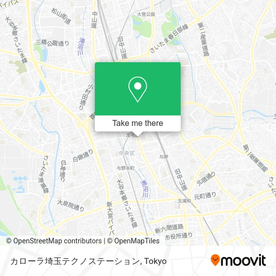 カローラ埼玉テクノステーション map