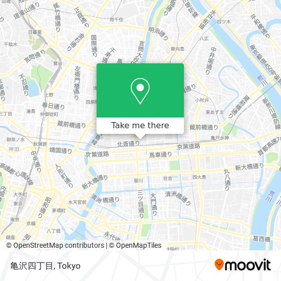 亀沢四丁目 map