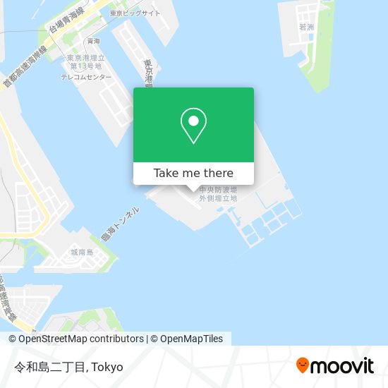 令和島二丁目 map