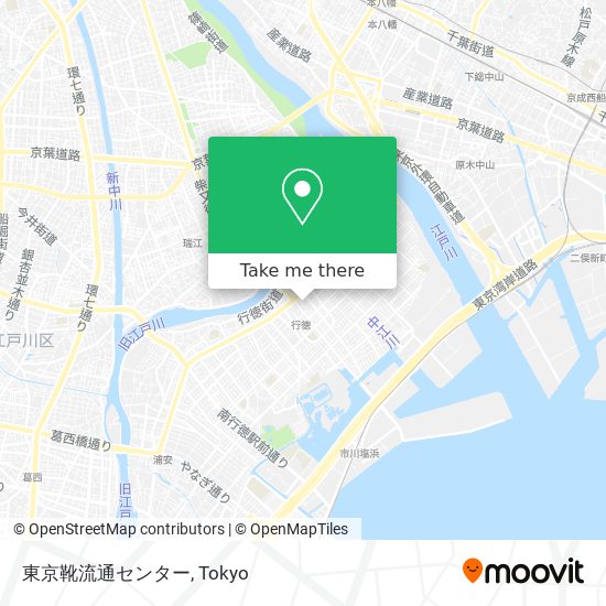 東京靴流通センター map