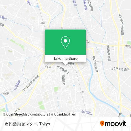 市民活動センター map