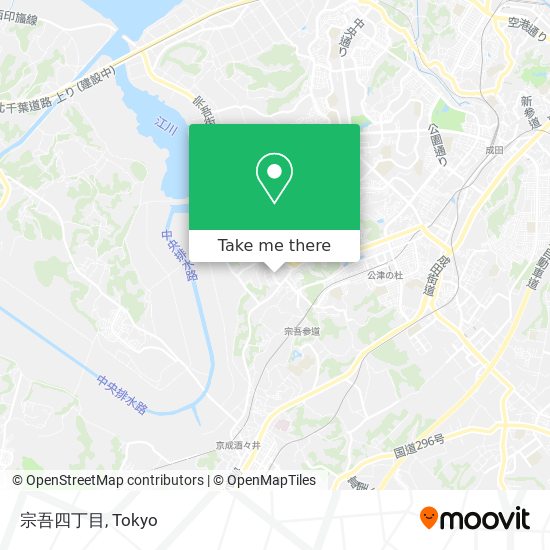 宗吾四丁目 map