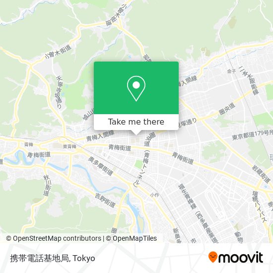 携帯電話基地局 map