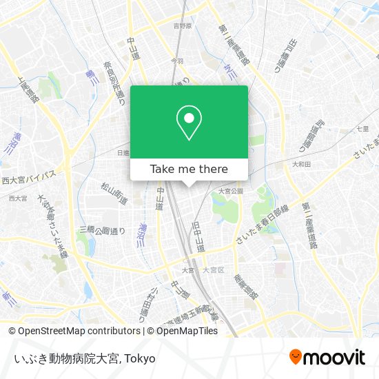 いぶき動物病院大宮 map