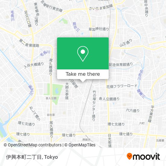 伊興本町二丁目 map