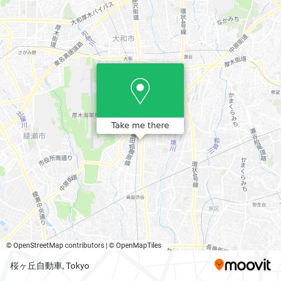 桜ヶ丘自動車 map
