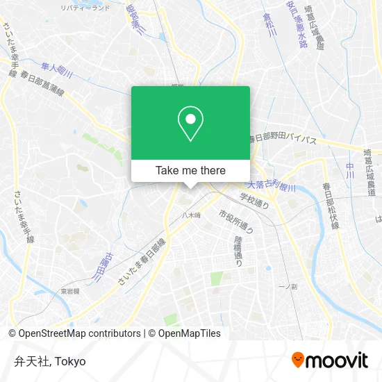 弁天社 map