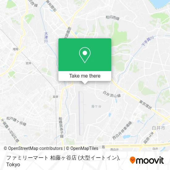 ファミリーマート 柏藤ヶ谷店 (大型イートイン) map
