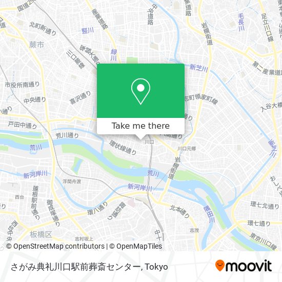 さがみ典礼川口駅前葬斎センター map