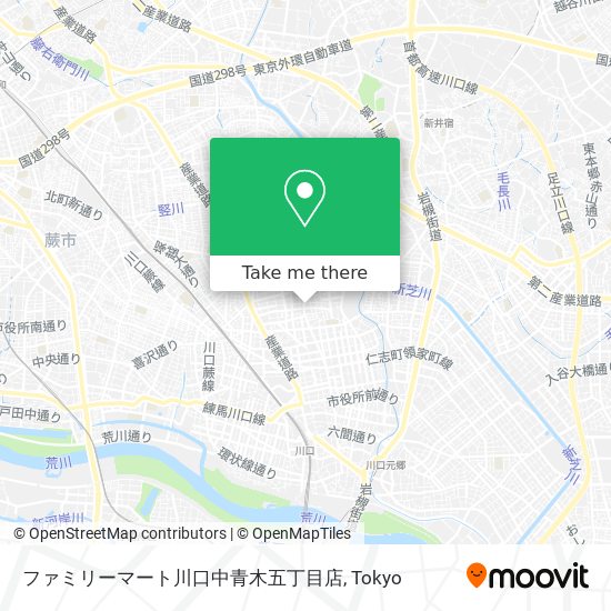 ファミリーマート川口中青木五丁目店 map