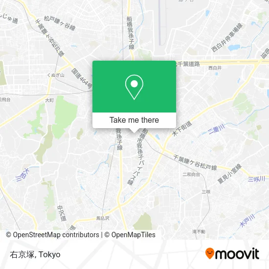 右京塚 map