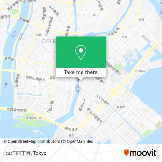 堀江四丁目 map