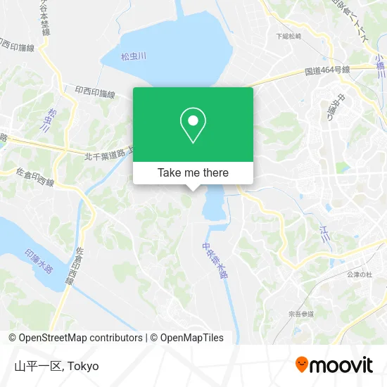 Yamadaira 1-Chome map