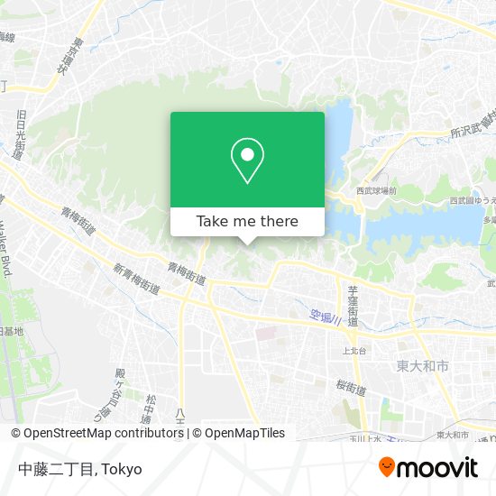 中藤二丁目 map