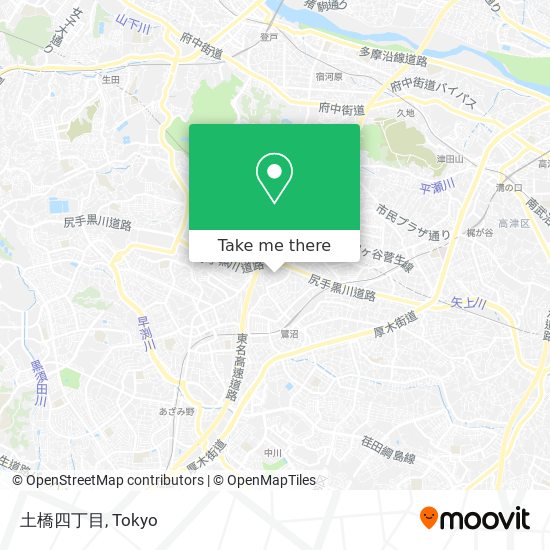 土橋四丁目 map