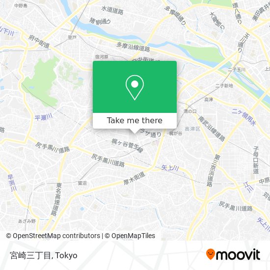 宮崎三丁目 map