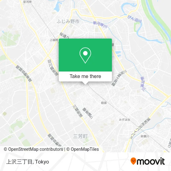 上沢三丁目 map