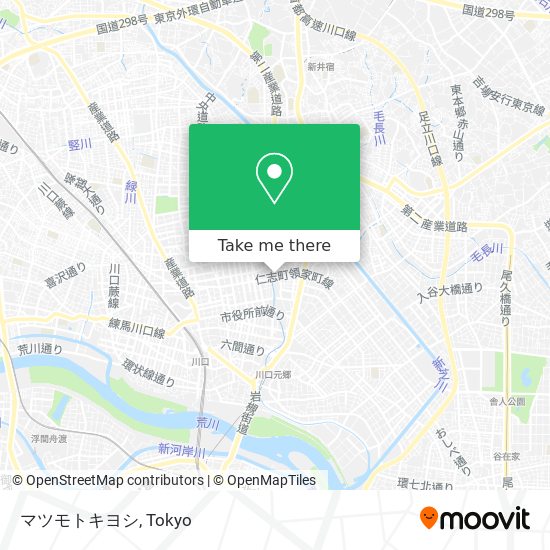 マツモトキヨシ map