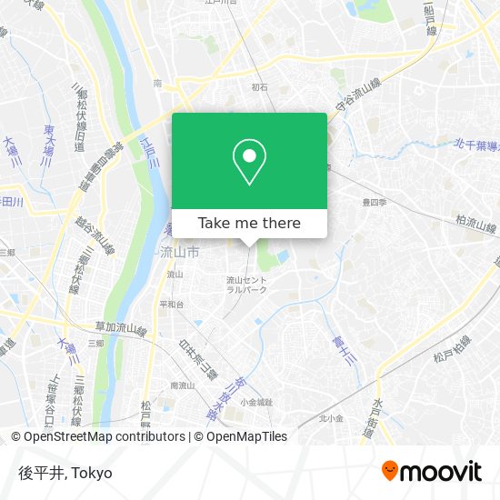 後平井 map