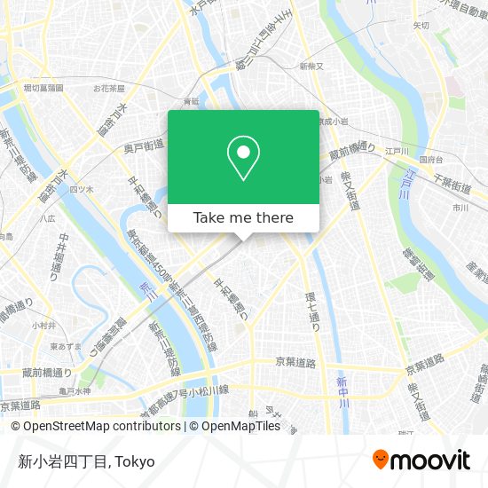 新小岩四丁目 map