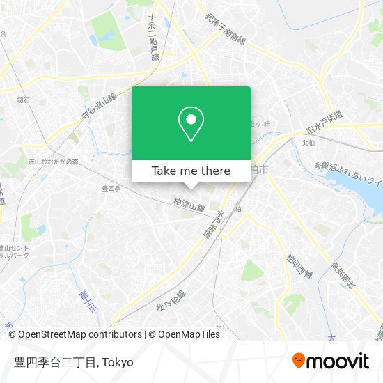 豊四季台二丁目 map