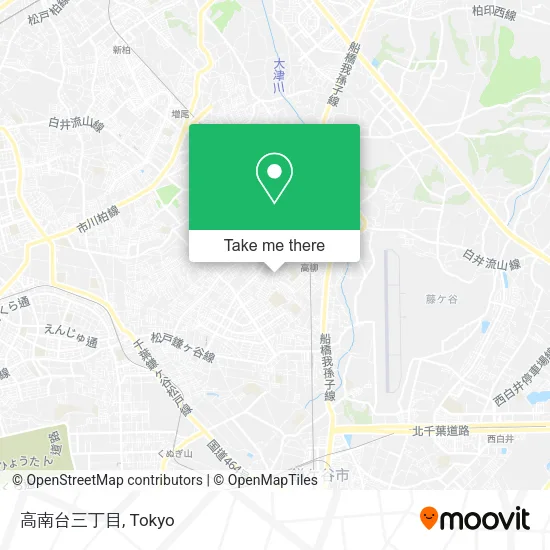 高南台三丁目 map