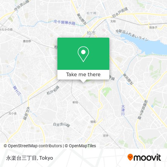 永楽台三丁目 map