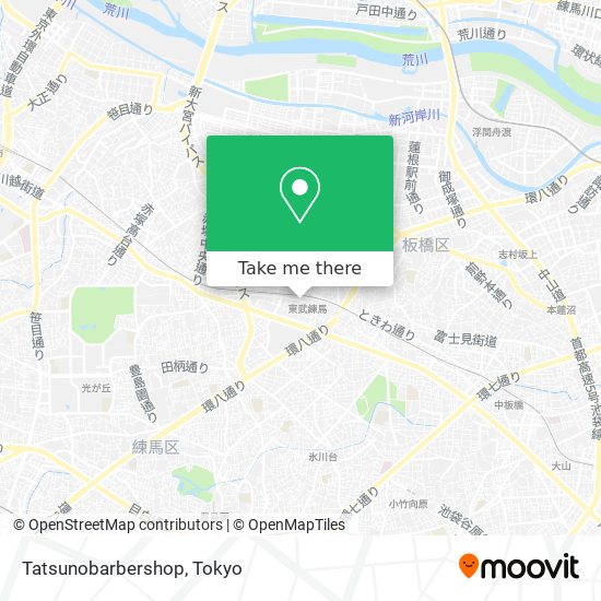 Tatsunobarbershop map
