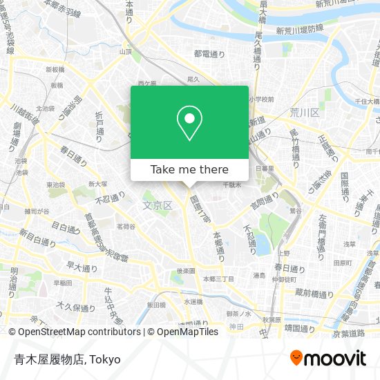 青木屋履物店 map