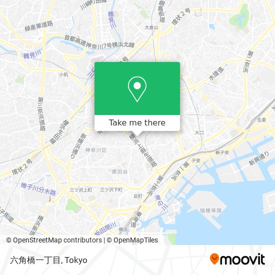 六角橋一丁目 map